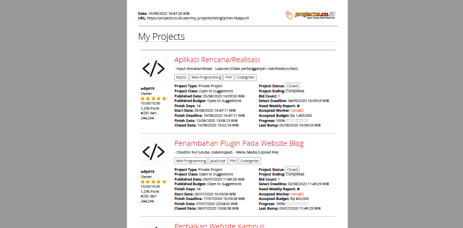 Projects.co.id