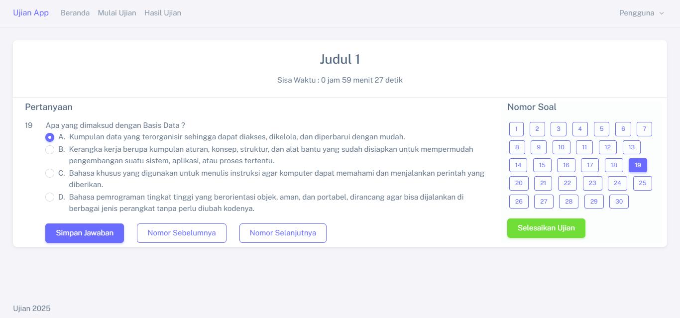 Kepegawaian Laravel 12